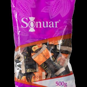 SONUARפרלין מישמש שקיד מצופה שוקולד500גרם1/6