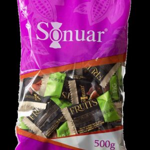 SONUARפרלין תאנים שקד מצופה שוקלד 500ג1/6