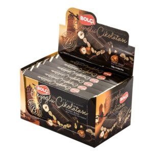 BOLCI.טבלה שוקלד מריר אגוז שלם 150 גרם 6\8\1