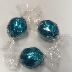 ASTIR.שוקלד חלב עטיפה טורקיז צלופן 1ק"ג 6\1