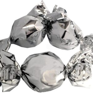 ASTIR.שוקלד חלב עטיפה כסף  מבריק1ק"ג  6\1