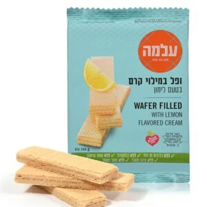עלמה -וופל לימון קלאסי 200 גרם 1/24