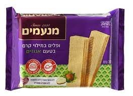 מנעמים ופל בד"ץ בטעם אגוז 200 גרם 241