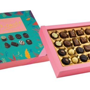 VANELLI1012.בונב מבחר פרלינים פרחוני ירוק 245 ג 61