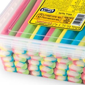 וקסמן וידאל מגש לקריץ עבה צבעוני חלק בד"ץ