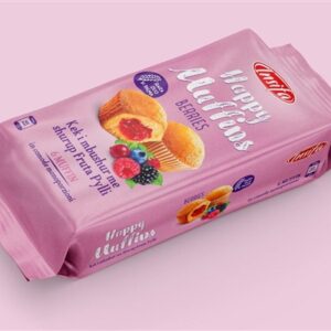 INSIFA.עוגת מאפינס בטעם פירות יער 240 ג 12\1