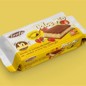 INSIFA.עוגת ספוג בטעם תות 250 ג 12\1