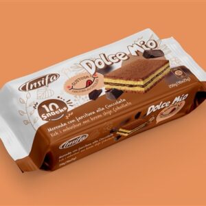 INSIFA.עוגת ספוג בטעם שוקלד 250 ג 12\1