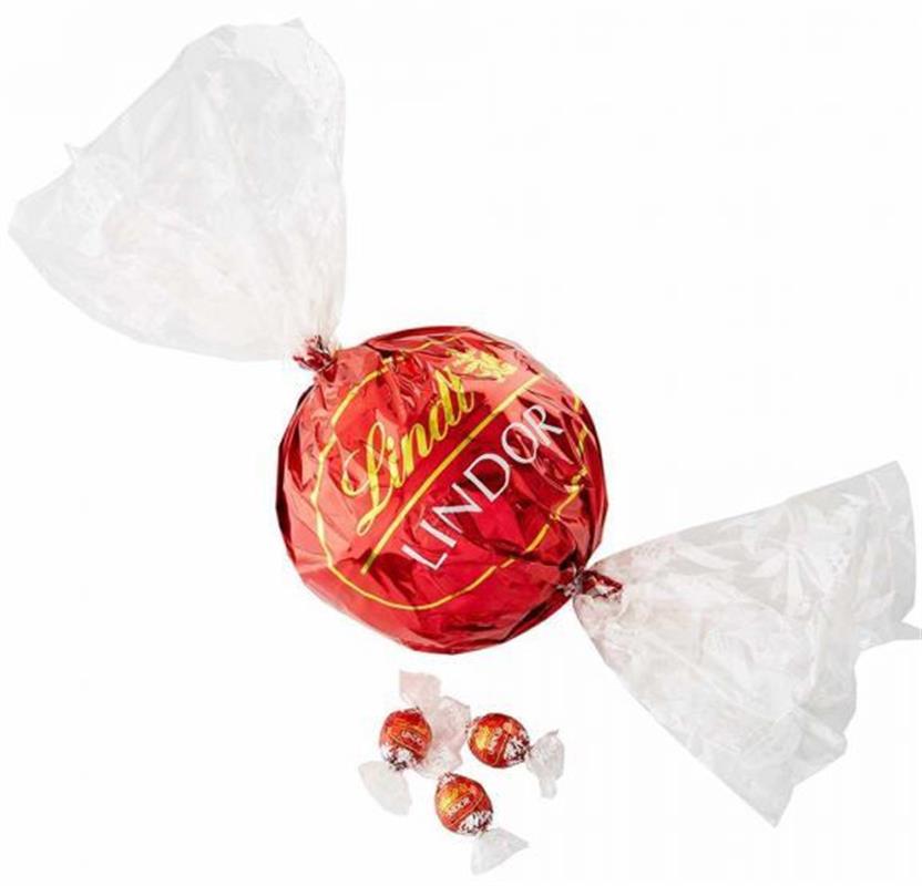 לינדט כדור פרלין גדול שוקולד חלב 250 גרם 10\1