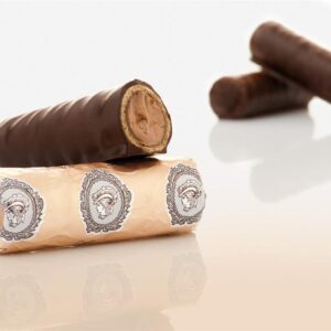 LAURENCE.שוקלד חלב  ממולא קרם נוטלה אגוז 5\1