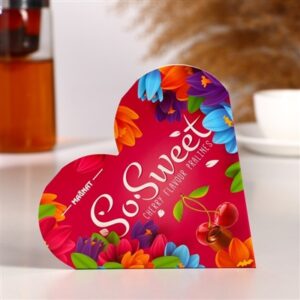 MAGNAT.מארז לב שוקלד קרם דובדבן 67 גרם 81