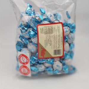 ASTIR שוקולד פרלינים מעוצבים "חג שמח" תכלת 1 ק'ג 8\1