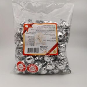 MELBON.שוקלד פרלין קרם אגוז כסף מבריק  1ק"ג 6\1