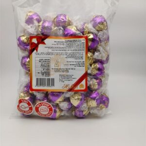 MELBON.שוקלד חלב פרלין קרם כרמל סגול 1ק"ג 6\1