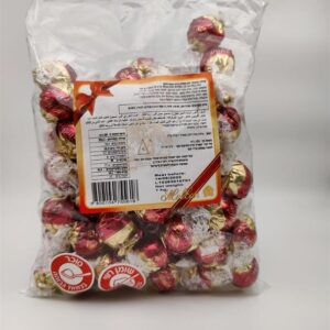 MELBON.שוקלד פרלין חלב ממולא קרם קקאו אדום ק"ג 6\1