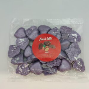 DULCIAR.שוקלד חלב  לב סגול 500 גרם  16\1