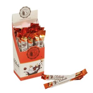 BOLCI.מקלות שוקלד חלב קרם אגוז 12.5 גרם 20\6\1