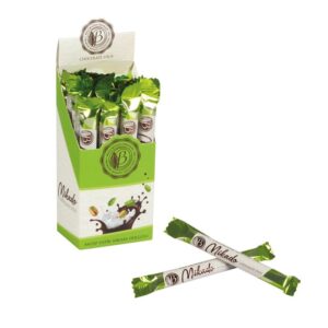 BOLCI.מקלות שוקלד חלב קרם פיסטוק 12.5 גרם 20\6\1