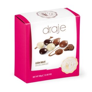 BOLCI.מארז דרג'ה מיקס שוקלד צימוקים 80גרם 8\1