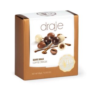 BOLCI.מארז דרג'ה מיקס שוקלד פולי קפה 80גרם 1/10