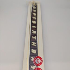 BOLCI.בונב שוקלד H-BDAY סרגל אותיות 82 גרם 24\1