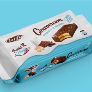 INSIFA.עוגה ספוג מצופה קרם קקאו כשר בדץ 300 ג 12\1