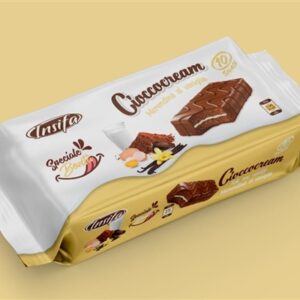 INSIFA.עוגה ספוג מצופה קרם וניל כשר בדץ 300 ג 12\1