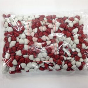 עדשים לב אדום + לבן   מיני 1 ק"ג 10\1