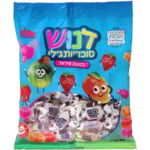 דנוש סוכריות ג'לי פירות בדץ עידה חרדית 500 גרם 1/18