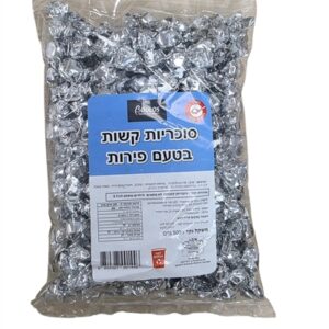 BOULOS.סוכריות בטעם פירות יהלום כסף בדץ 500ג 221