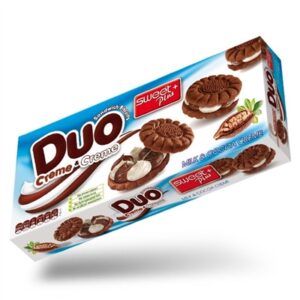 Sweetplus.עוגיות סנדוויץ' במילוי קרם קקאו וחלב 165ג 241