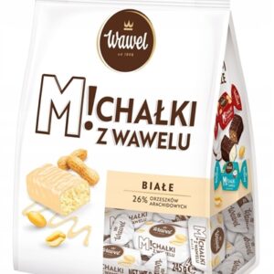 WAWEL. שקית שוקלד לבן שברי בוטנים 195 גרם 141