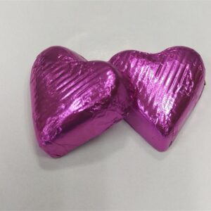 ASTIR.שוקלד לב ורוד חלב בטעם תות 1ק"ג 5\1