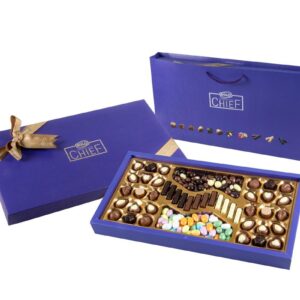 BOLCI.בונב פרלינים ודרגי סגול 900גרם 1/4