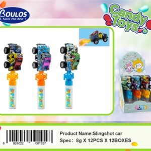 Candytoy.צעצוע מכונית ג'יפ עם סוכריות 8ג 12\12\1