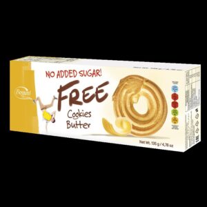 BOGUTTI.עוגיות חמאה ללא סוכר 135 גם 12\1