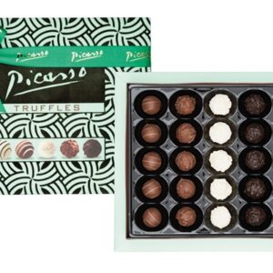 VANELLI.בונב שוקלד פרלין בצבע ירוק בהיר קְטִיפָה 320 61