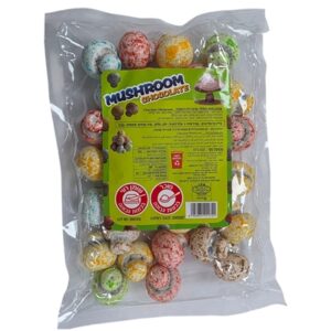 Boulos.שוקלד בצורת פטריות בעיצוב צבעוני 400ג 201