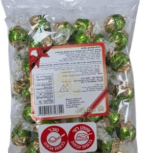 MELBON*.שוקלד פרלין חלב ממולא קרם פיסטוק ירוק בהיר 800ג81