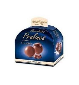 Antiuxiona.מארז יוקרתי פרליני שוקלד חלב 125ג 101