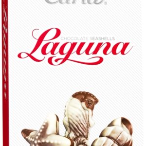 CARLA.מארז שוקלד חלב ו לבן בצורת צדפות 50ג 20\1