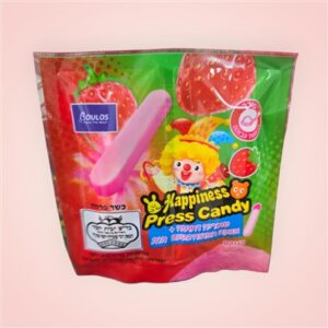 BOULOS.ליצן סוכריה עם אבקה חמוצה בטעם תות 12ג 36121