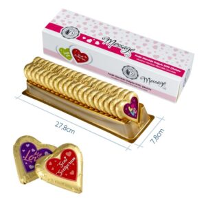 BOLCI.שוקלד לב זהב קרם אגוז גנדויה 21 גרם 20\4\1