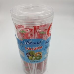 BESTIE צילינדר סוכריות על מקל תות 24\12\1