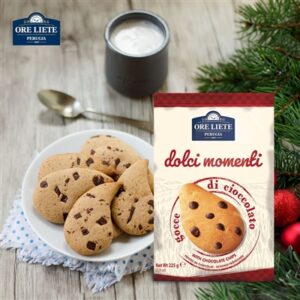 ORE LETE.בסקוויט איטלקי בתוספת שוקלד צ'יפס שקית 225ג 12\1