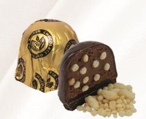 Regal203.שוקלד חלב פעמון במילוי קרם אגוזים ודגנים 1ק"ג 31