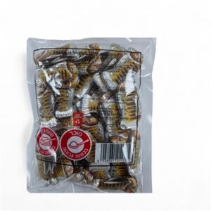 FISH.מטבעות שוקלד דגים צבעוני בדץ 500 ג 20\1