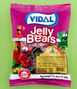 וקסמן וידאל גומי דובי כשל"פ בד"ץ 500 גרם 201