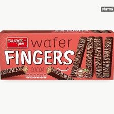 Sweetplus.פינגירז וופל מצופה שוקלד 160ג 241