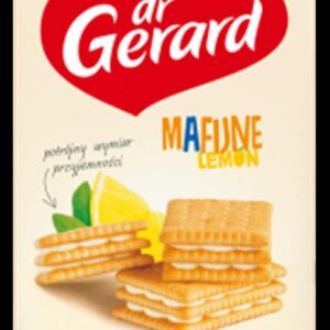 DR GERARD.ביסקוויט סנדוויץ ממולא קרם לימון 330 גרם 8\1